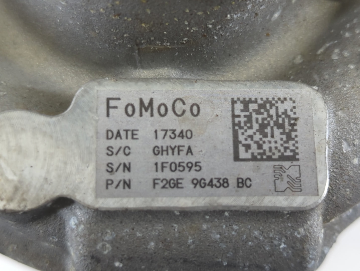 2015-2018 Ford Edge Turbocharger Turbo Charger Super Charger Supercharger - Oemusedautoparts1.com