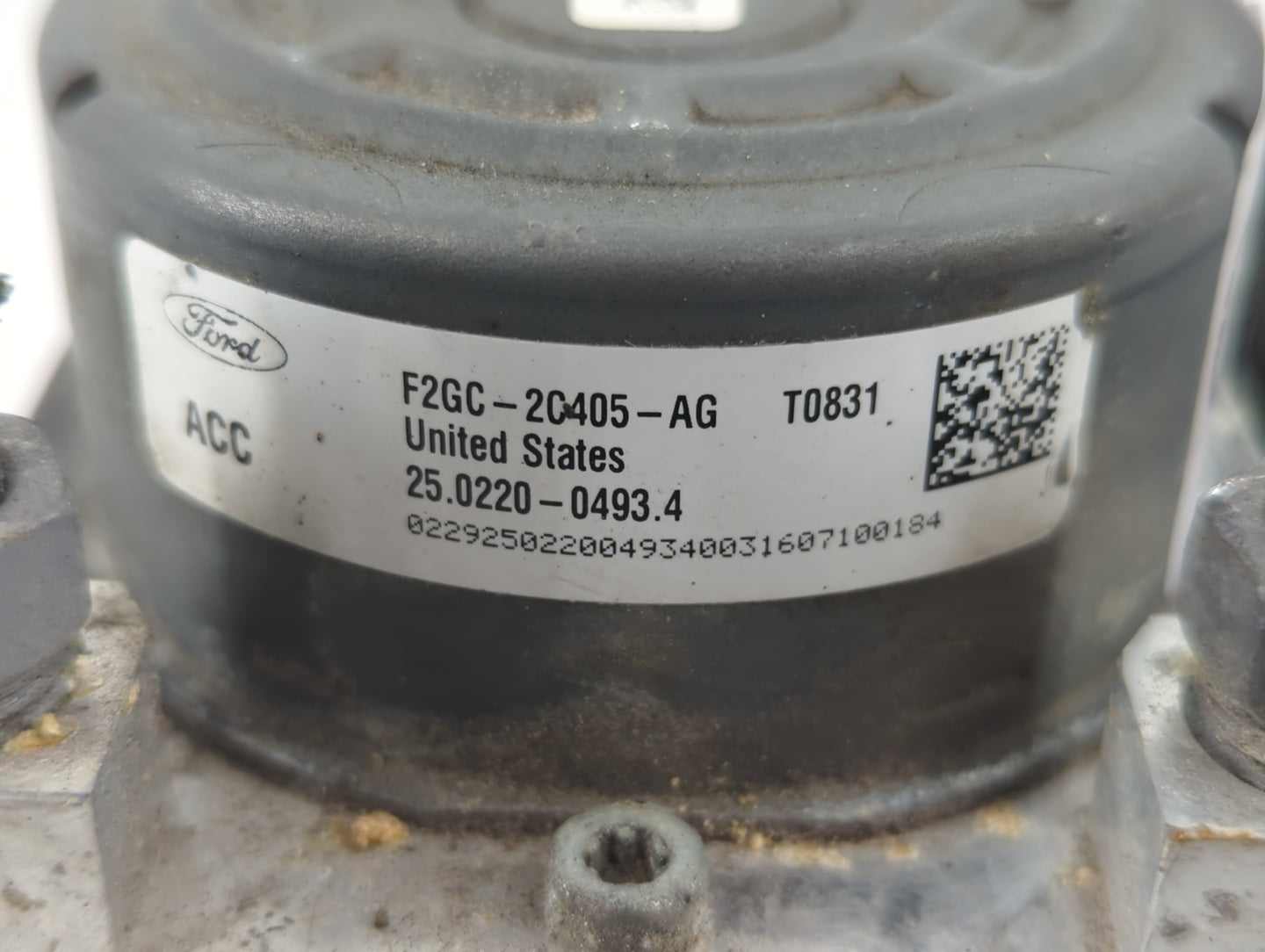 2015-2018 Ford Edge ABS Pump Control Module Replacement P/N:F2GC-2C405-AG Fits Fits 2015 2016 2017 2018 OEM Used Auto Parts 