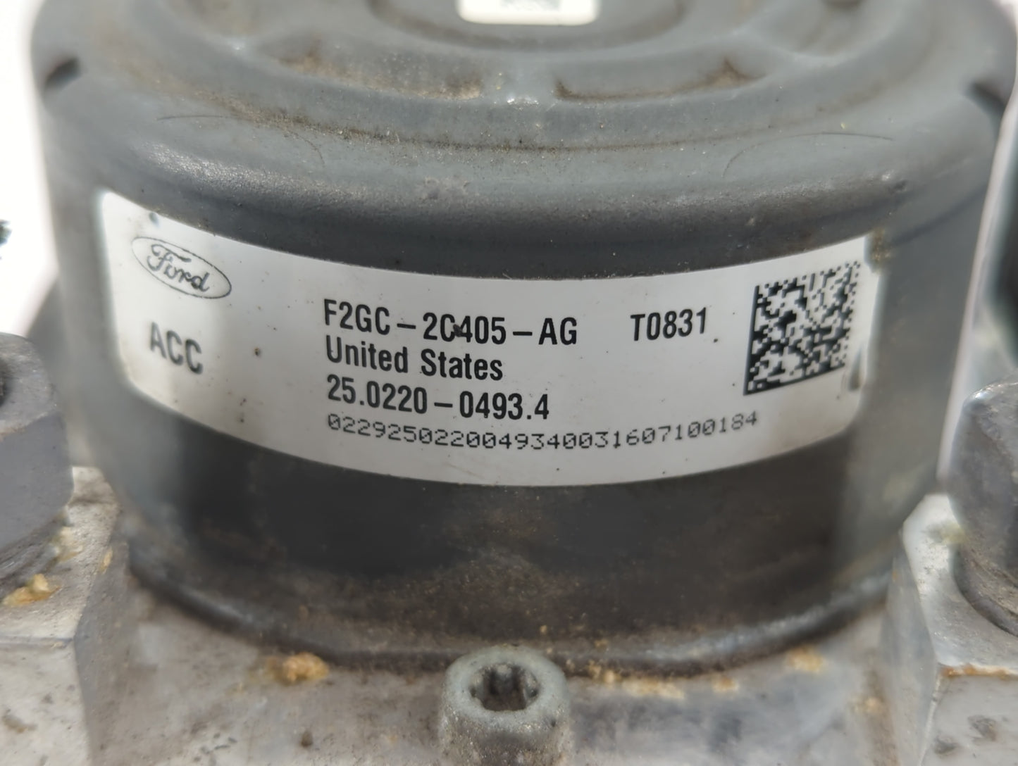 2015-2018 Ford Edge ABS Pump Control Module Replacement P/N:F2GC-2C405-AG Fits Fits 2015 2016 2017 2018 OEM Used Auto Parts 