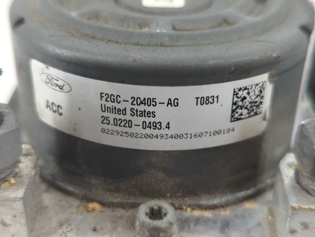 2015-2018 Ford Edge Anti-Lock Brake ABS Pump Module Actuator OEM P/N:F2GC-2C405-AG Fits Fits 2015 2016 2017 2018 OEM Used Au