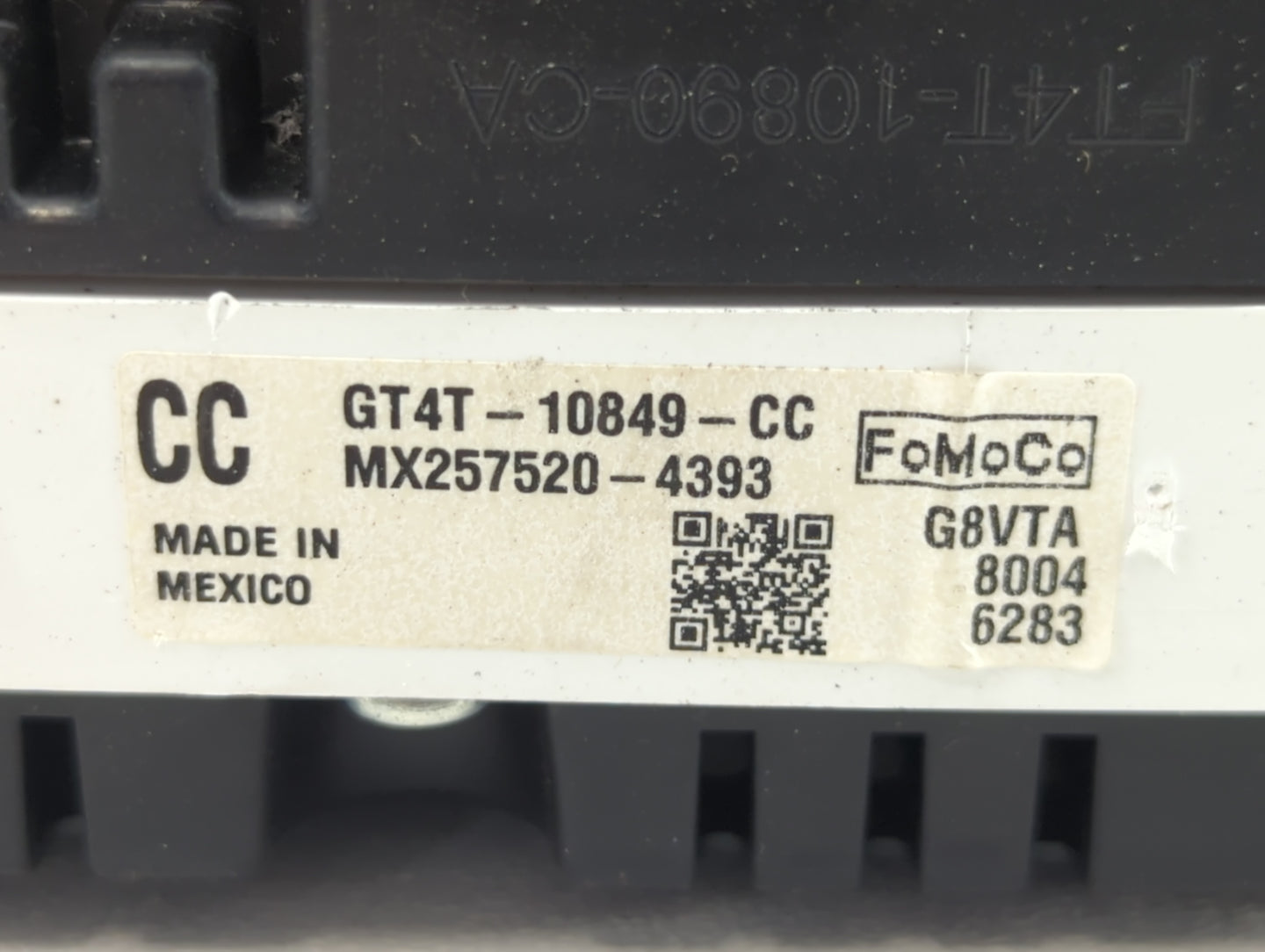 2016-2018 Ford Edge Instrument Cluster Speedometer Gauges P/N:GT4T-10849-CC Fits Fits 2016 2017 2018 OEM Used Auto Parts - O