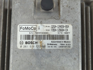 2015-2018 Ford Edge PCM Engine Control Computer ECU ECM PCU OEM P/N:FB5A-12B684-CA G2GA-12A650-BSA Fits OEM Used Auto Parts