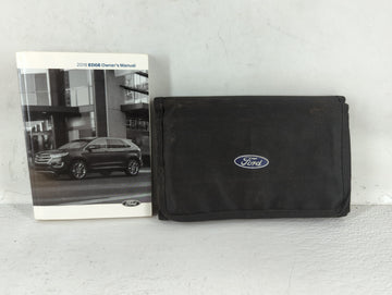 2018 Ford Edge Owners Manual Book Guide P/N:JT4J 19A321 AA OEM Used Auto Parts - Oemusedautoparts1.com