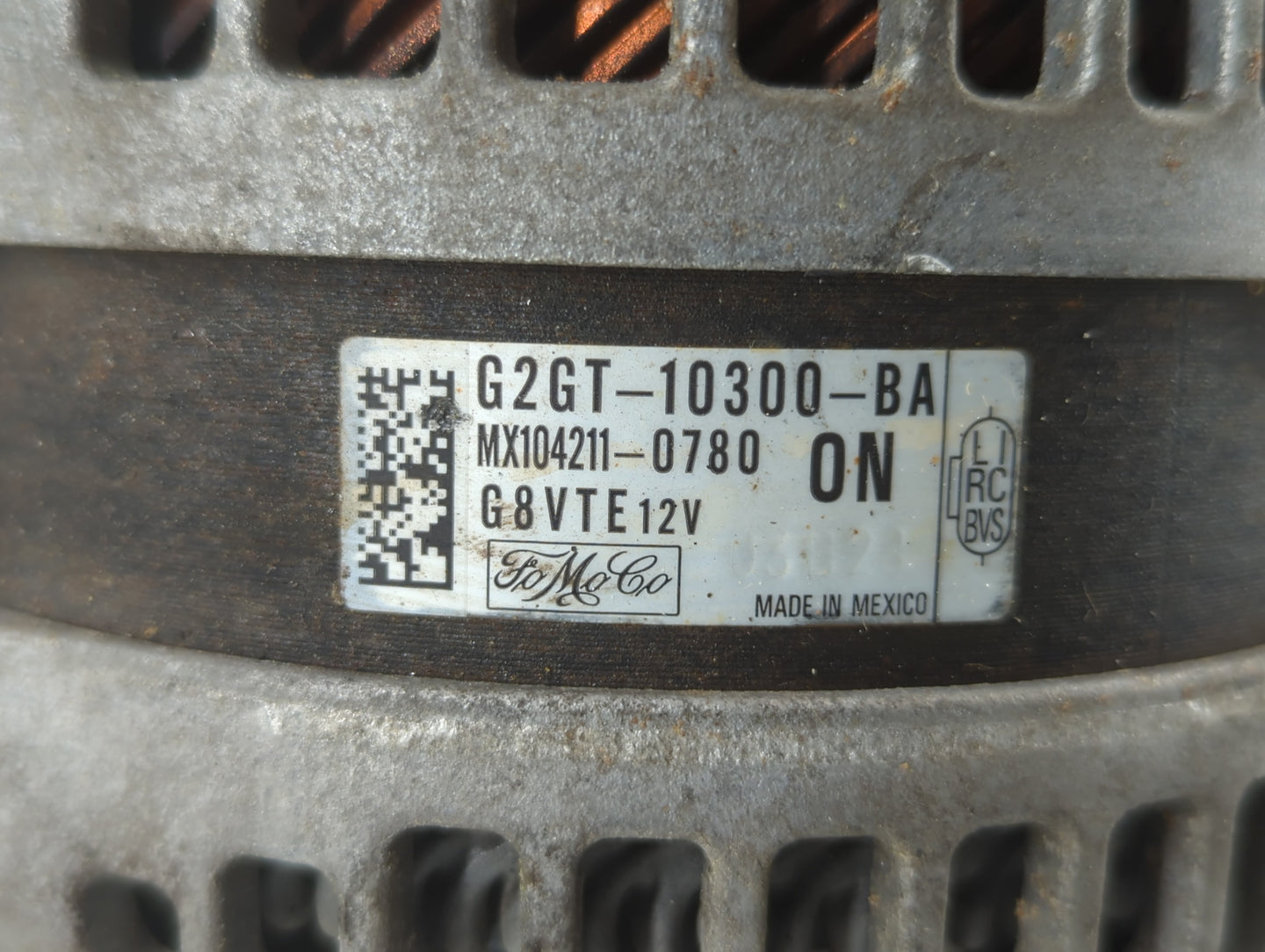 2015-2018 Ford Edge Alternator Replacement Generator Charging Assembly Engine OEM P/N:MX104211-0780 G2GT-10300-BA Fits OEM U