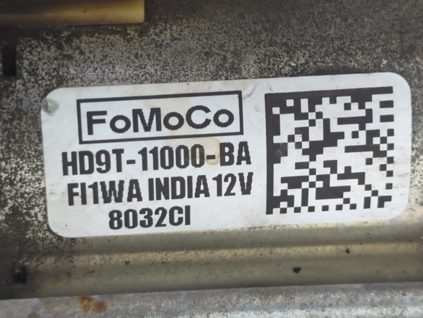 2007-2018 Ford Edge Car Starter Motor Solenoid OEM P/N:HD9T-11000-BA Fits OEM Used Auto Parts - Oemusedautoparts1.com