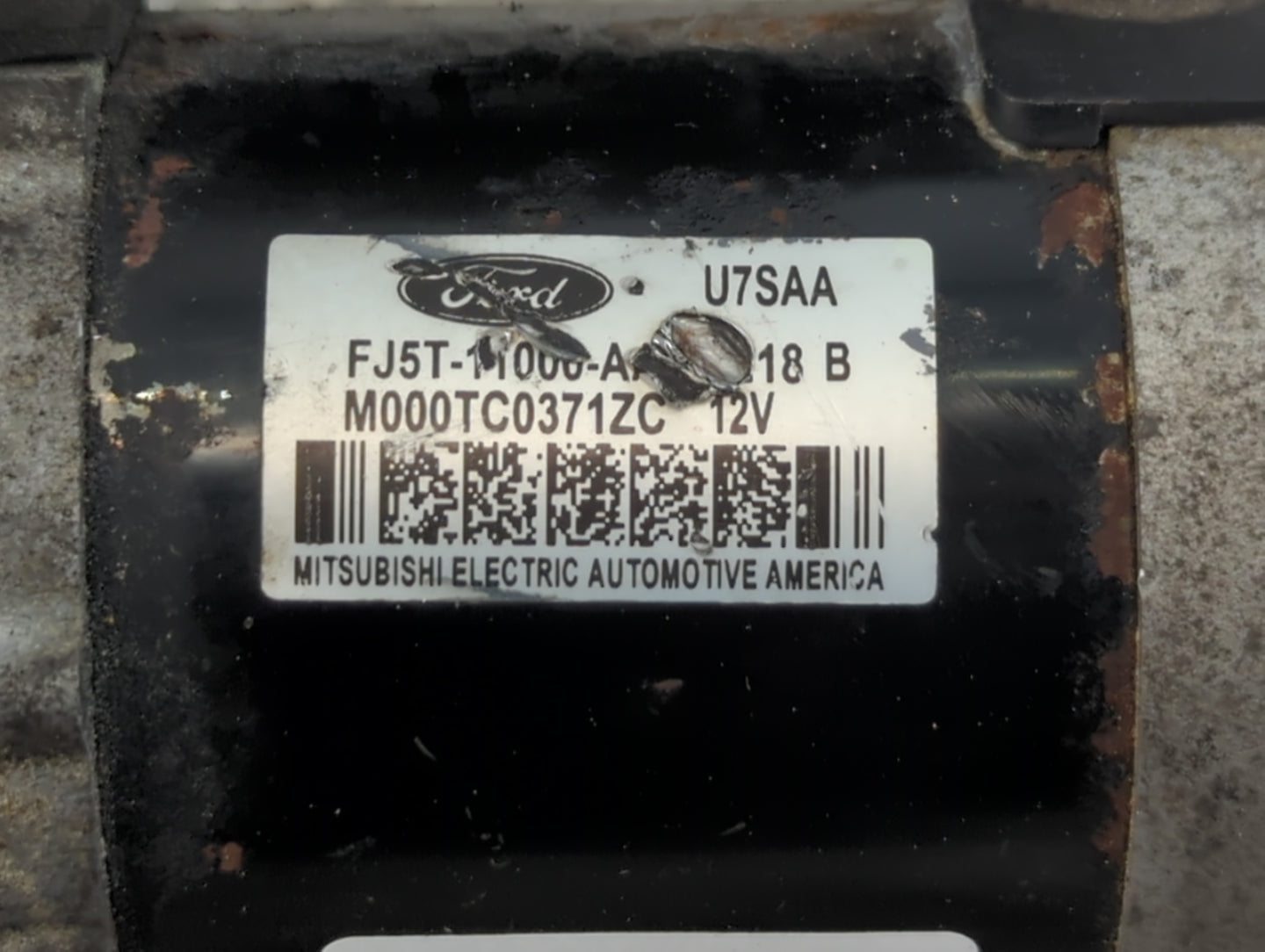 2014-2018 Ford Edge Car Starter Motor Solenoid OEM P/N:FJ5T-11000-A Fits Fits 2012 2013 2014 2015 2016 2017 2018 2019 2020 O