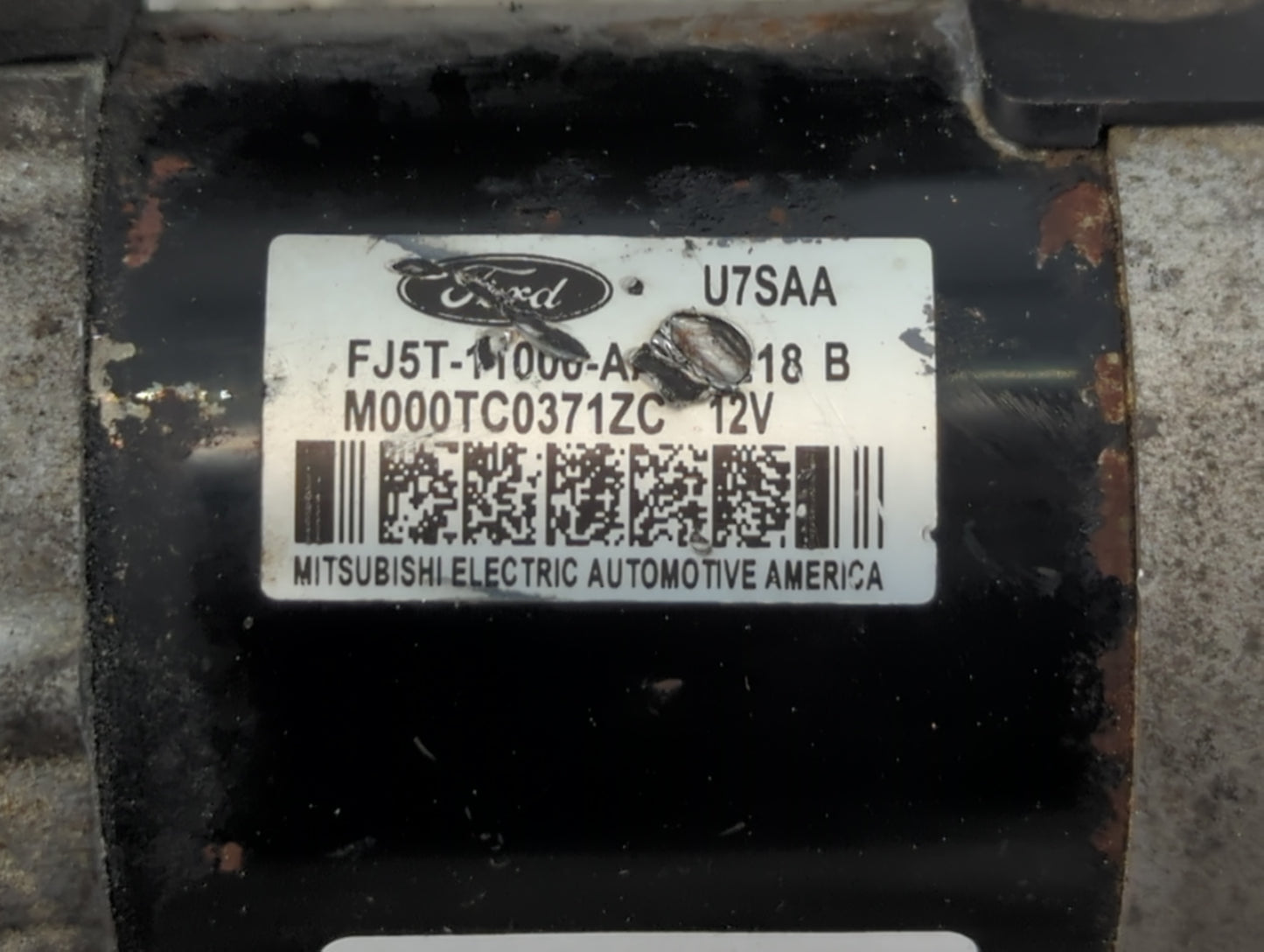 2014-2018 Ford Edge Car Starter Motor Solenoid OEM P/N:FJ5T-11000-A Fits Fits 2012 2013 2014 2015 2016 2017 2018 2019 2020 O