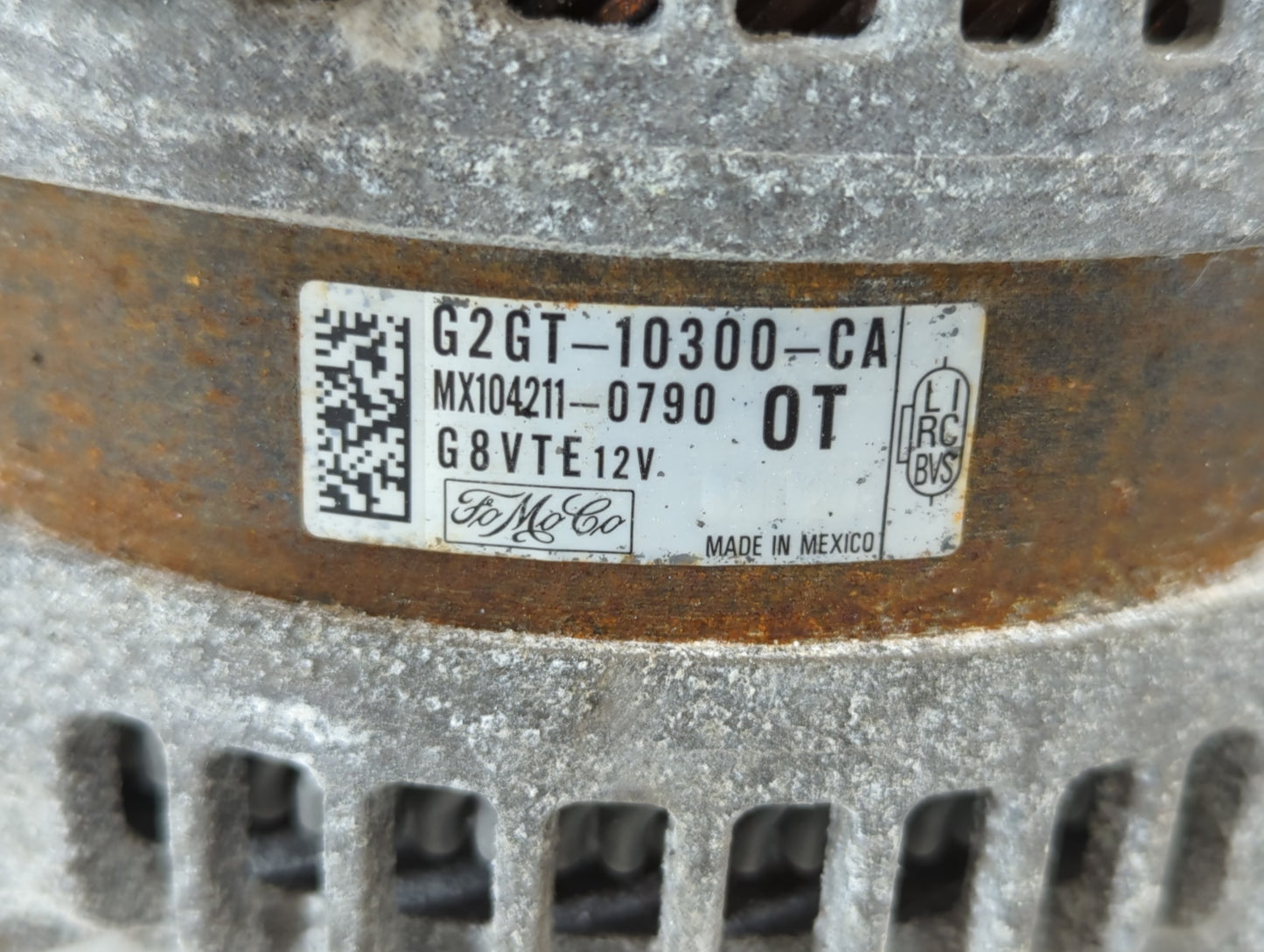 2015-2018 Ford Edge Alternator Replacement Generator Charging Assembly Engine OEM P/N:G2GT-10300-CA Fits Fits 2015 2016 2017