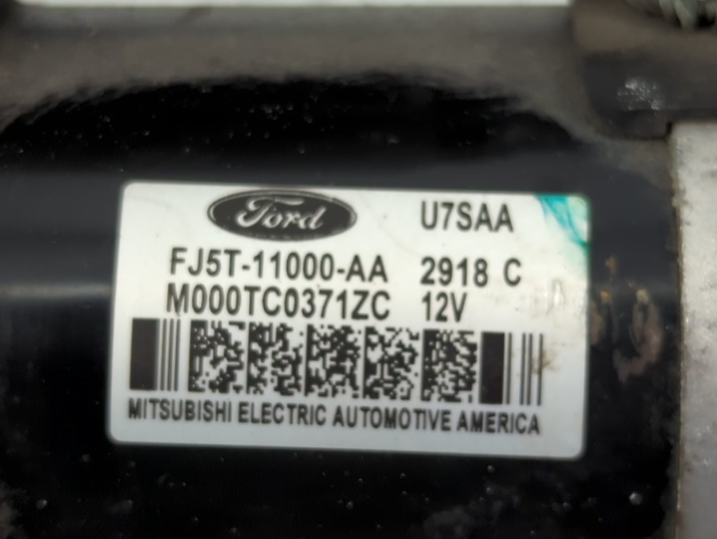 2014-2018 Ford Edge Car Starter Motor Solenoid OEM P/N:FJ5T-11000-AA Fits Fits 2012 2013 2014 2015 2016 2017 2018 2019 2020 