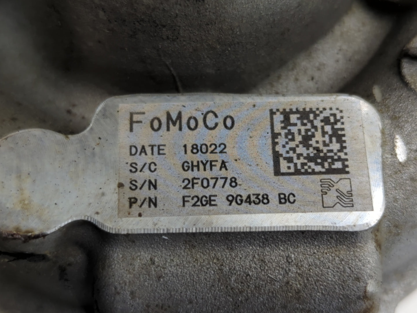 2015-2018 Ford Edge Turbocharger Turbo Charger Super Charger Supercharger - Oemusedautoparts1.com