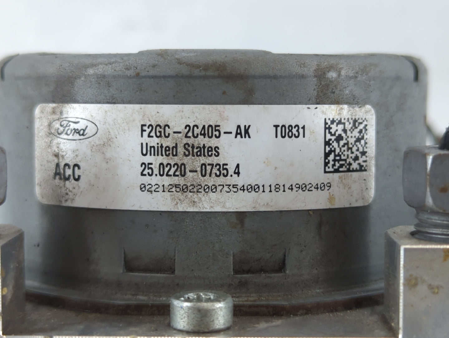 2015-2018 Ford Edge ABS Pump Control Module Replacement P/N:F2GC-2C405-AK Fits Fits 2015 2016 2017 2018 OEM Used Auto Parts 