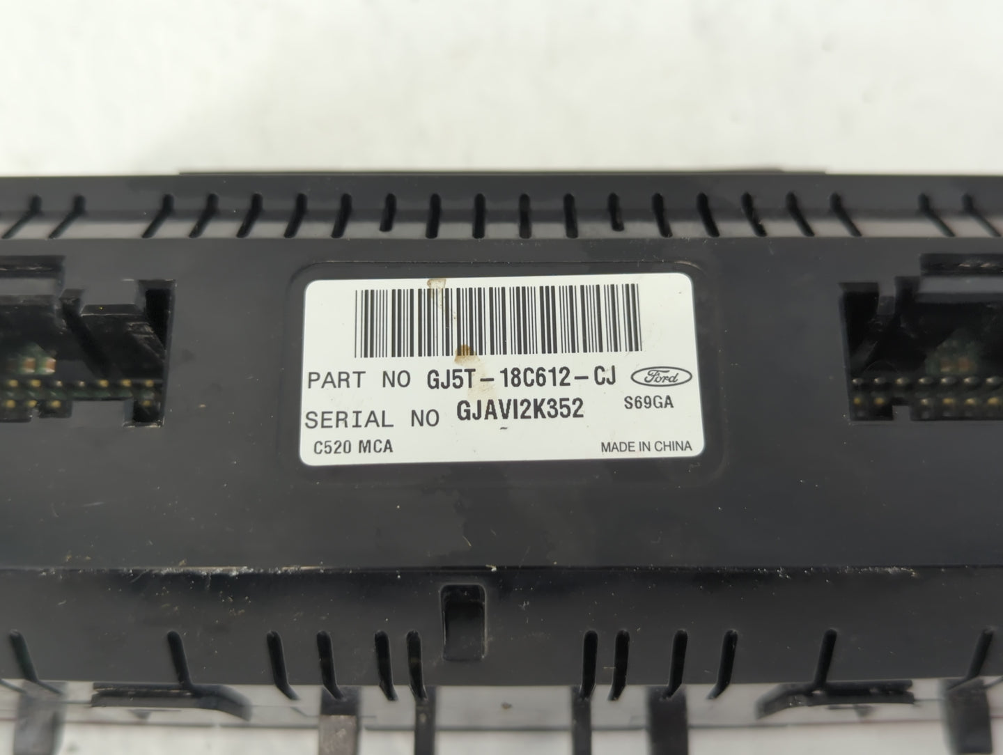 2017-2019 Ford Escape Climate Control Module Temperature AC/Heater Replacement P/N:GJ5T-18C612-CJ Fits Fits 2017 2018 2019 O