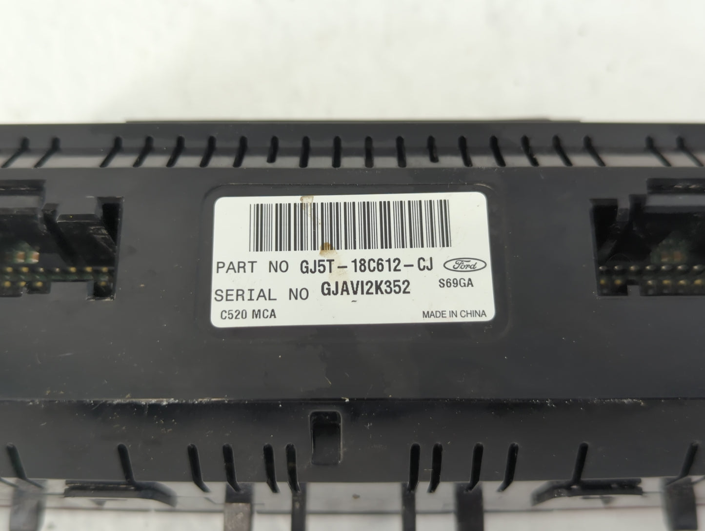 2017-2019 Ford Escape Climate Control Module Temperature AC/Heater Replacement P/N:GJ5T-18C612-CJ Fits Fits 2017 2018 2019 O