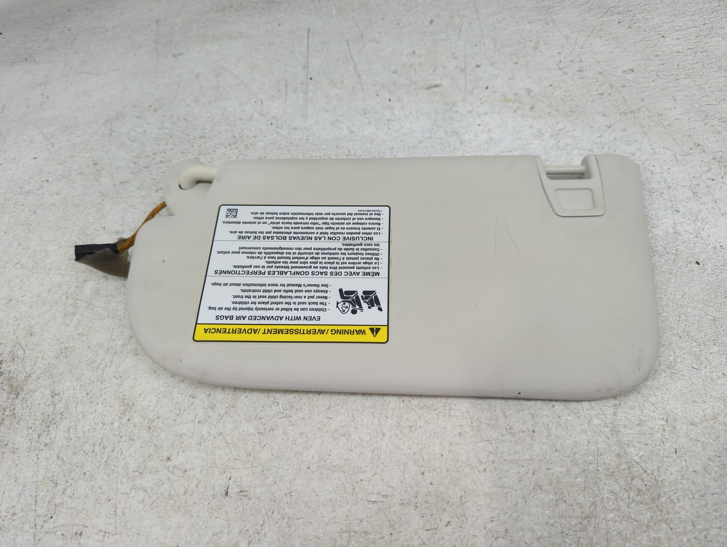 2013-2019 Ford Escape Sun Visor Shade Replacement Passenger Right Mirror Fits Fits 2013 2014 2015 2016 2017 2018 2019 OEM Us