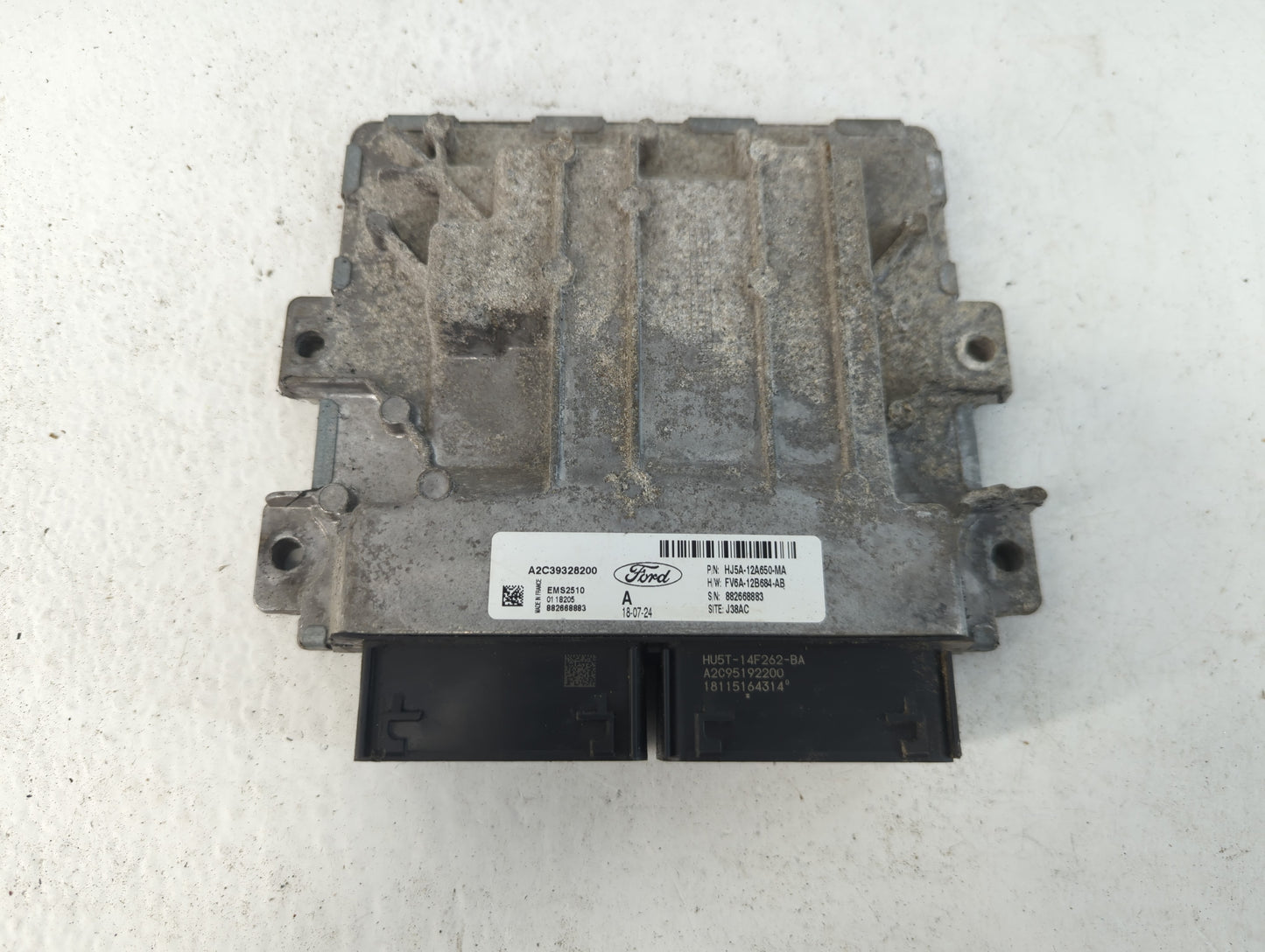 2017-2019 Ford Escape PCM Engine Control Computer ECU ECM PCU OEM P/N:HU5T-14F262-BA FV6A-12B684-AB Fits Fits 2017 2018 2019