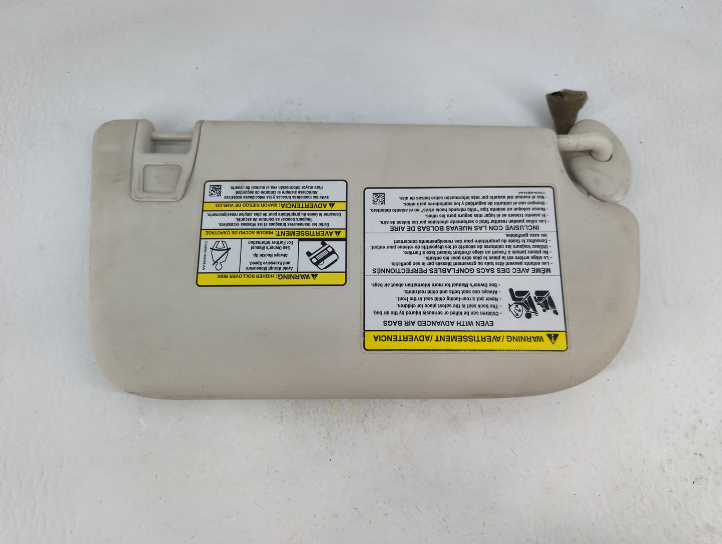 2013-2019 Ford Escape Sun Visor Shade Replacement Driver Left Mirror Fits Fits 2013 2014 2015 2016 2017 2018 2019 OEM Used A