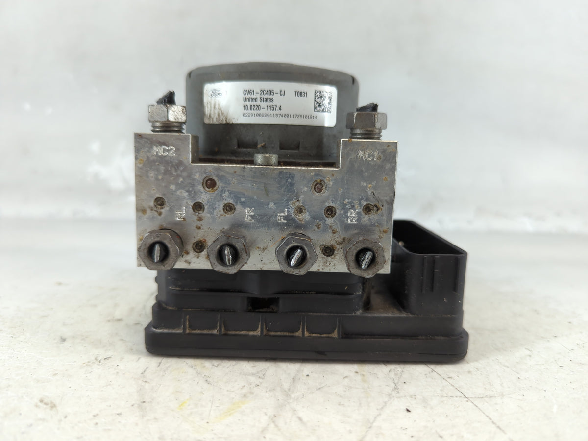 2017-2019 Ford Escape Anti-Lock Brake ABS Pump Module Actuator OEM P/N:GV61-2C405-CJ Fits Fits 2017 2018 2019 OEM Used Auto 