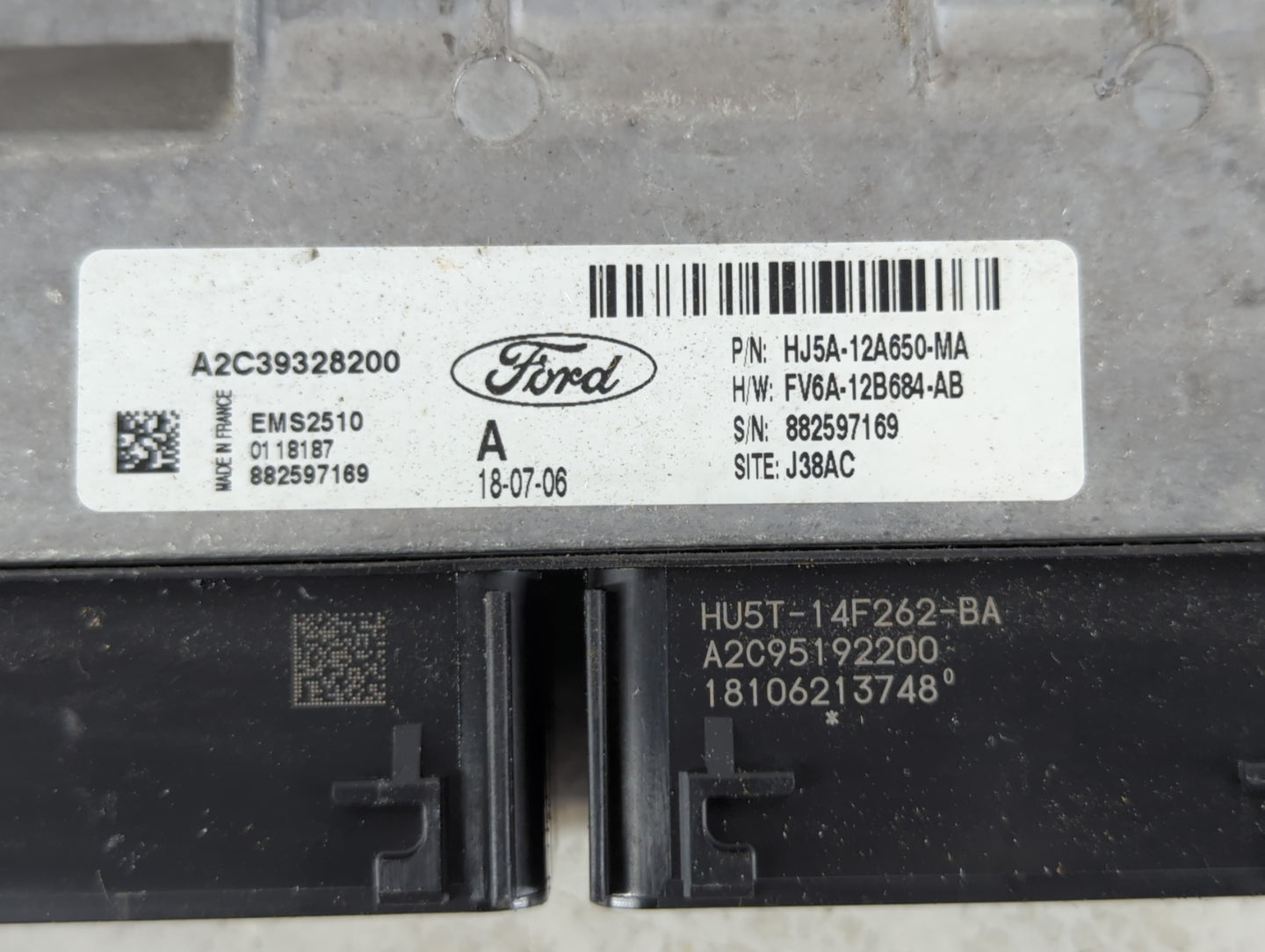 2017-2019 Ford Escape PCM Engine Control Computer ECU ECM PCU OEM P/N:FV6A-12B684-AB HJ5A-12A650-MA Fits Fits 2017 2018 2019
