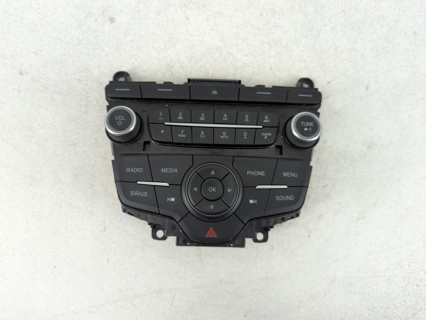 2017-2019 Ford Escape Radio AM FM Cd Player Receiver Replacement P/N:F1ET 18K811 KD Fits Fits 2015 2016 2017 2018 2019 OEM U