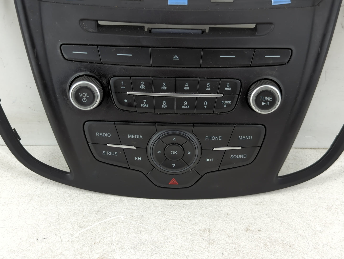 2017-2019 Ford Escape Radio AM FM Cd Player Receiver Replacement P/N:F1ET 18K811 KD Fits Fits 2015 2016 2017 2018 2019 OEM U
