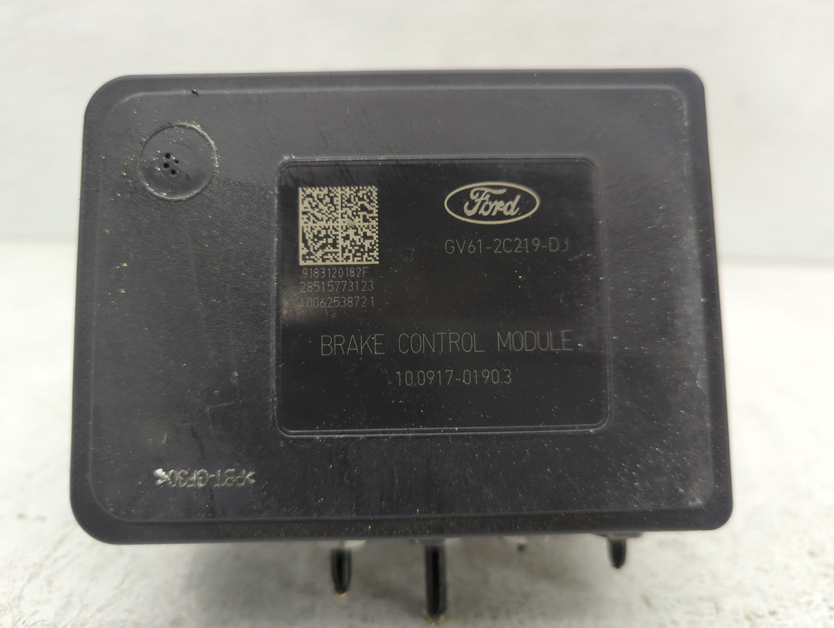 2017-2019 Ford Escape Anti-Lock Brake ABS Pump Module Actuator OEM P/N:GV61-2C219-DJ Fits Fits 2017 2018 2019 OEM Used Auto 