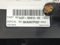 2018-2019 Ford Escape Climate Control Module Temperature AC/Heater Replacement P/N:GJ5T-18C612-CJ Fits Fits 2018 2019 OEM Us
