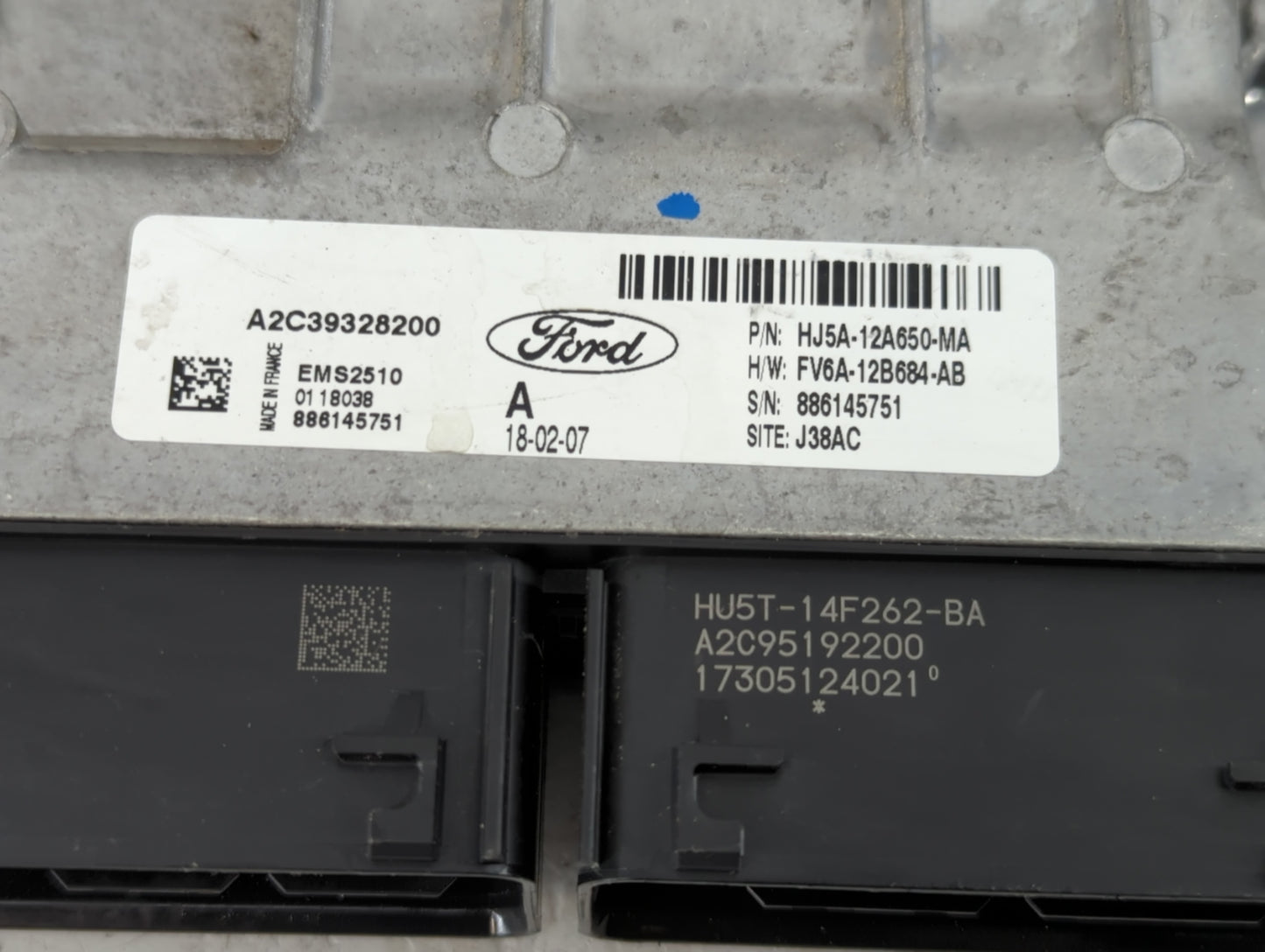 2017-2019 Ford Escape PCM Engine Control Computer ECU ECM PCU OEM P/N:HJ5A-12A650-MA Fits Fits 2017 2018 2019 OEM Used Auto 