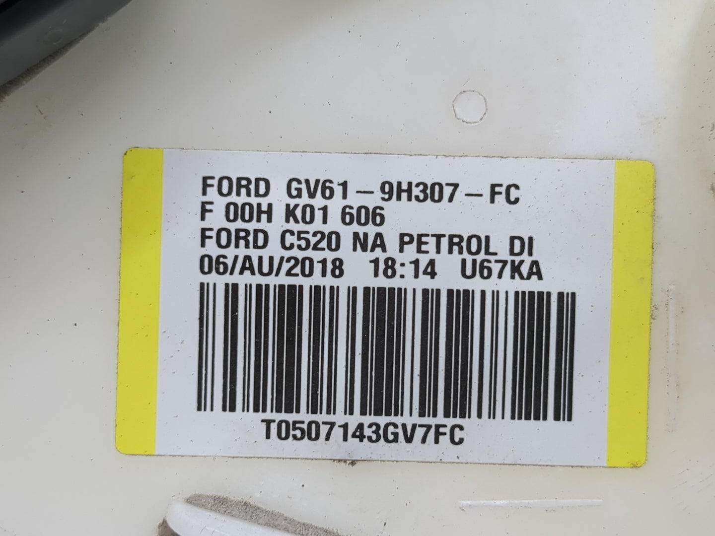2017-2019 Ford Escape Electrical Gas Fuel Pump Assembly - Oemusedautoparts1.com