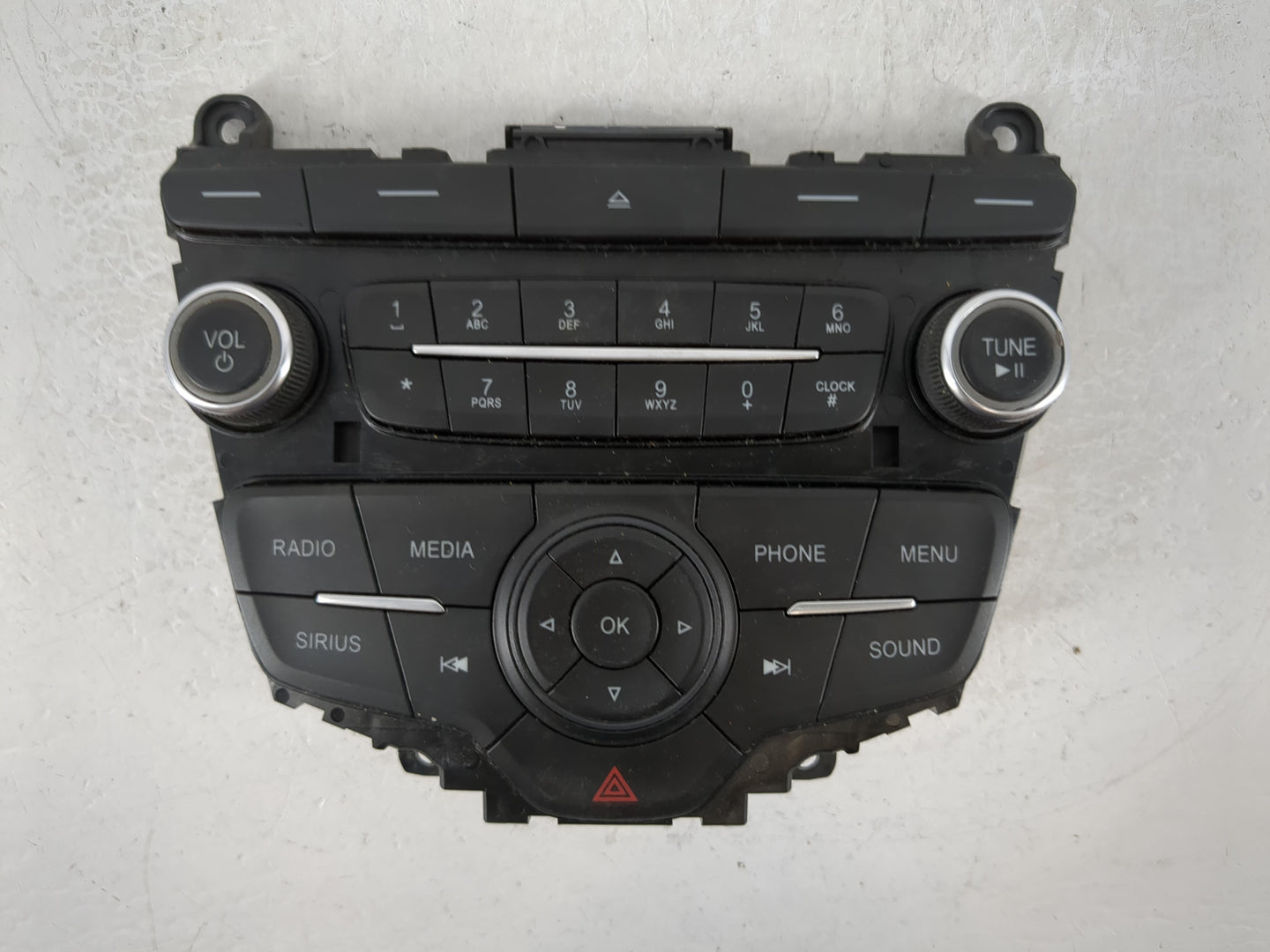 2017-2019 Ford Escape Radio AM FM Cd Player Receiver Replacement P/N:F1ET-18K811 KD Fits Fits 2015 2016 2017 2018 2019 OEM U