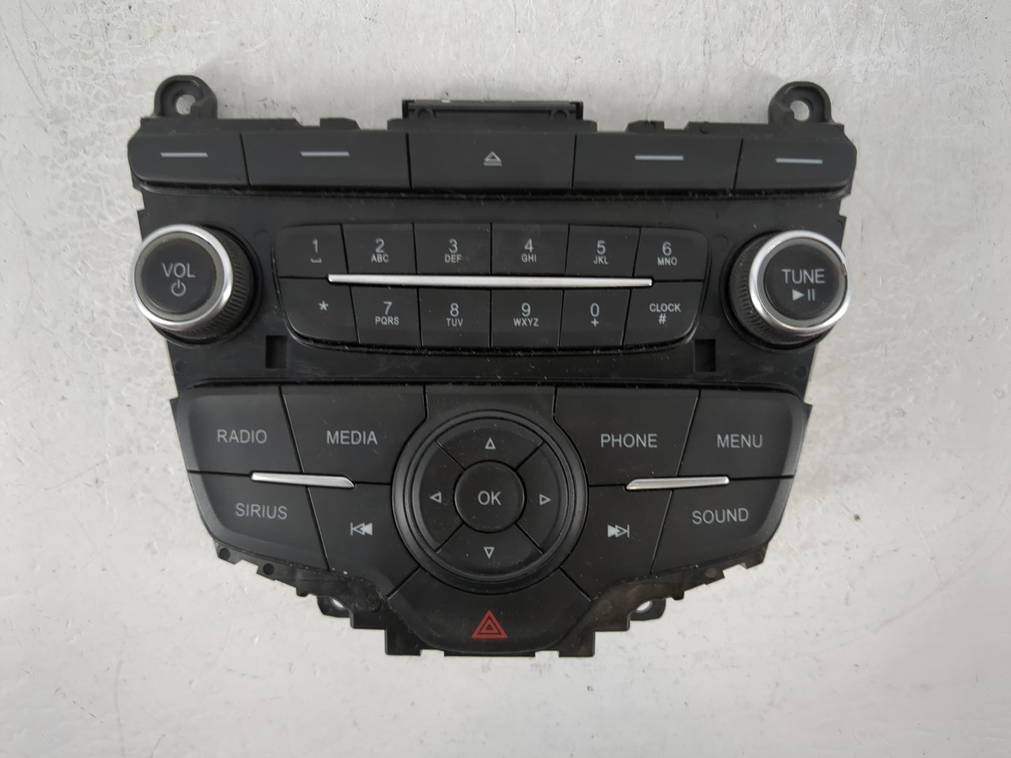 2017-2019 Ford Escape Radio AM FM Cd Player Receiver Replacement P/N:F1ET-18K811 KD Fits Fits 2015 2016 2017 2018 2019 OEM U