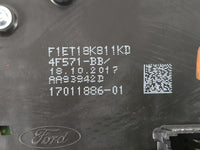 2017-2019 Ford Escape Radio AM FM Cd Player Receiver Replacement P/N:F1ET-18K811 KD Fits Fits 2015 2016 2017 2018 2019 OEM U