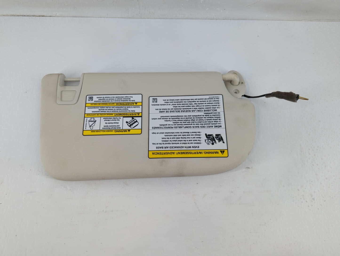 2013-2019 Ford Escape Sun Visor Shade Replacement Driver Left Mirror Fits Fits 2013 2014 2015 2016 2017 2018 2019 OEM Used A