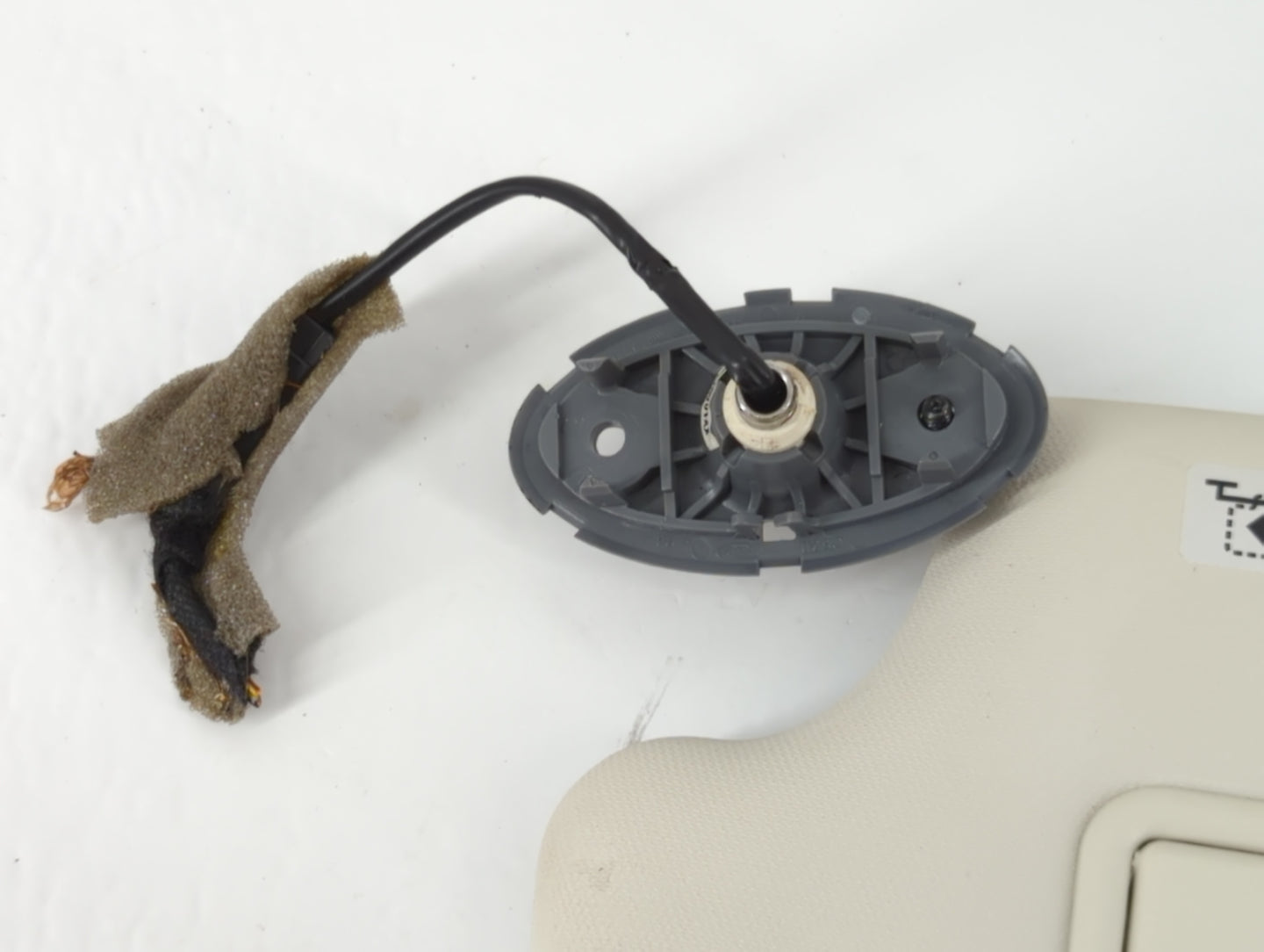 2013-2019 Ford Escape Sun Visor Shade Replacement Driver Left Mirror Fits Fits 2013 2014 2015 2016 2017 2018 2019 OEM Used A