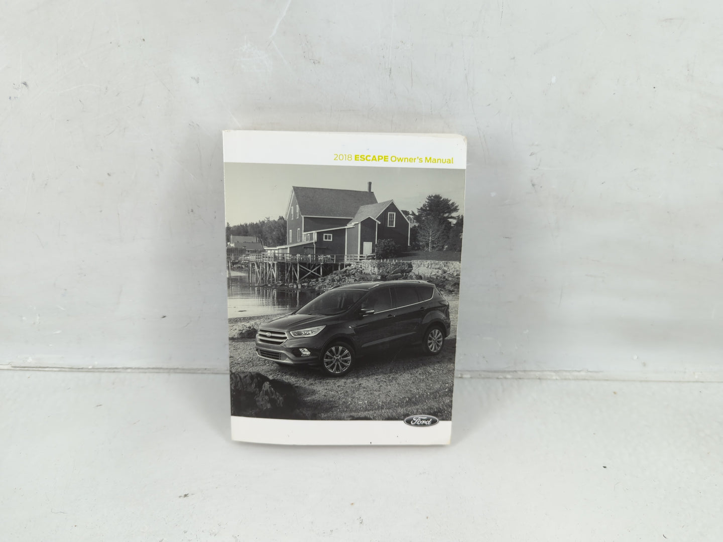 2018 Ford Escape Owners Manual Book Guide P/N:JJ5J 19A321 AA OEM Used Auto Parts - Oemusedautoparts1.com