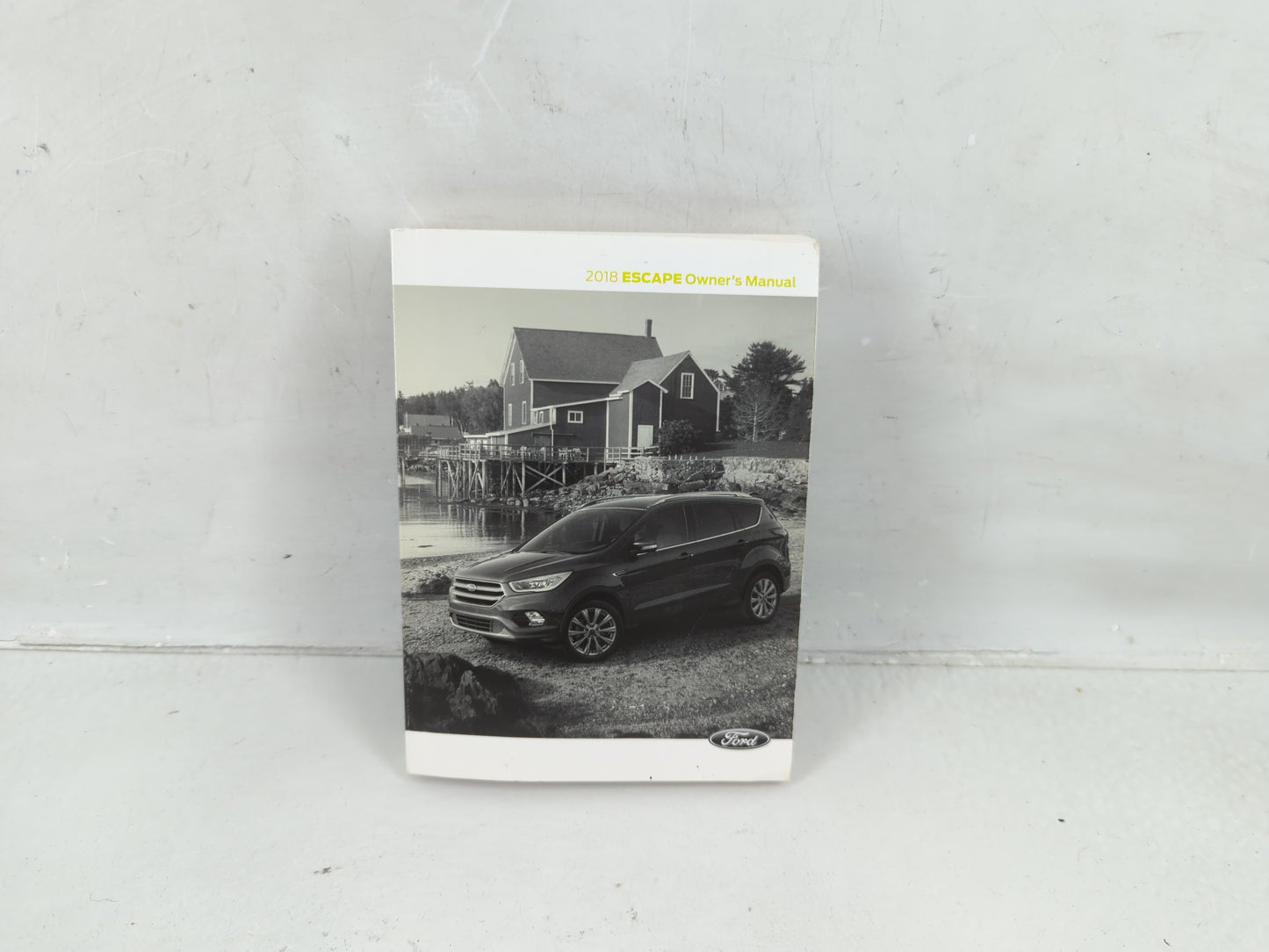 2018 Ford Escape Owners Manual Book Guide P/N:JJ5J 19A321 AA OEM Used Auto Parts - Oemusedautoparts1.com