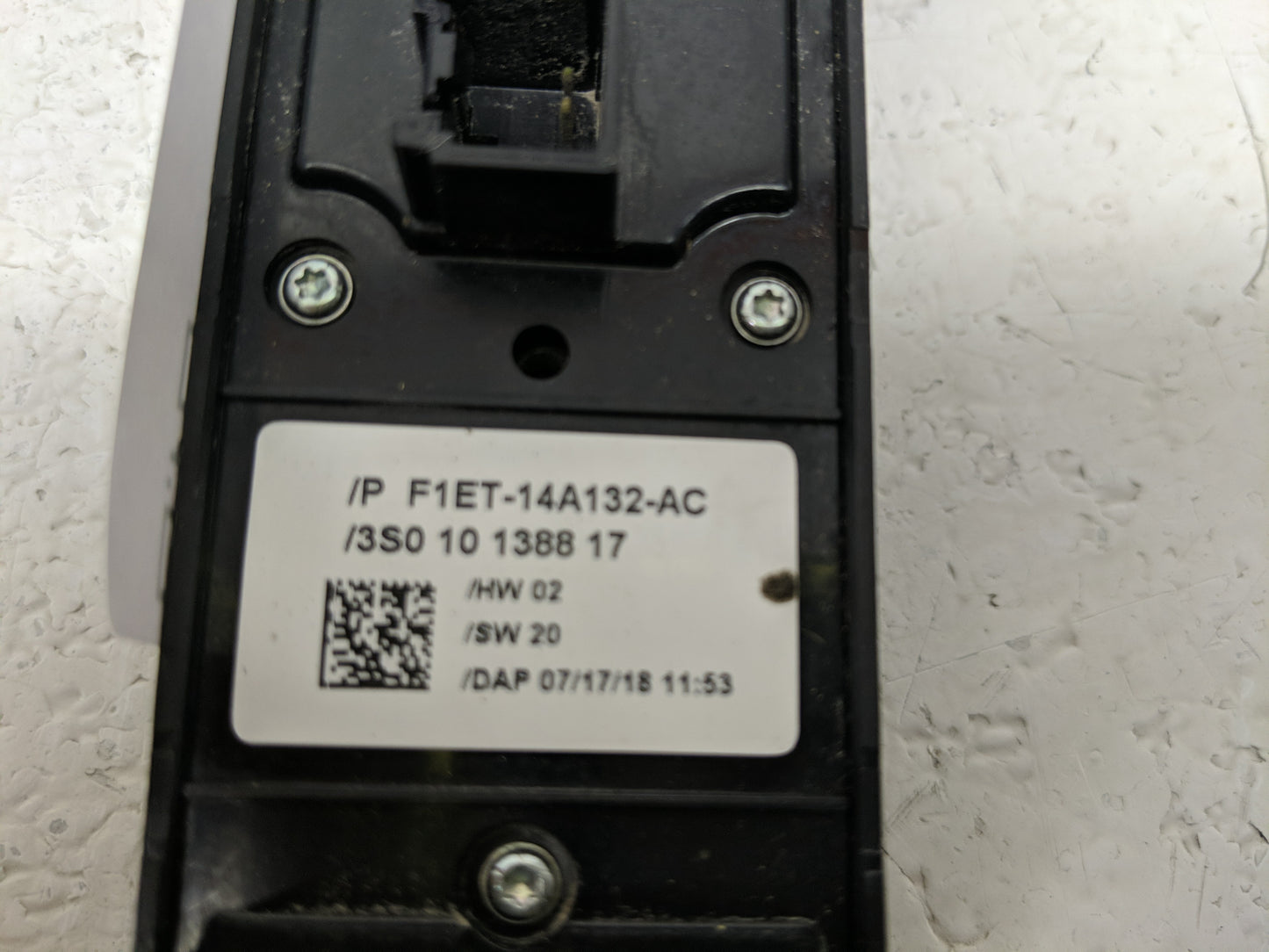 2013-2019 Ford Escape Master Power Window Switch Replacement Driver Side Left P/N:F1ET-14A132-AC Fits OEM Used Auto Parts - 