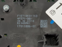 2017-2019 Ford Escape Radio Control Panel - Oemusedautoparts1.com