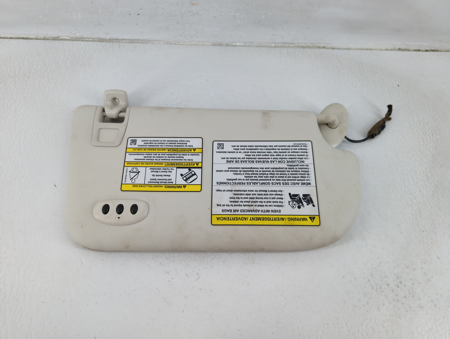 2013-2019 Ford Escape Sun Visor Shade Replacement Driver Left Mirror Fits Fits 2013 2014 2015 2016 2017 2018 2019 OEM Used A