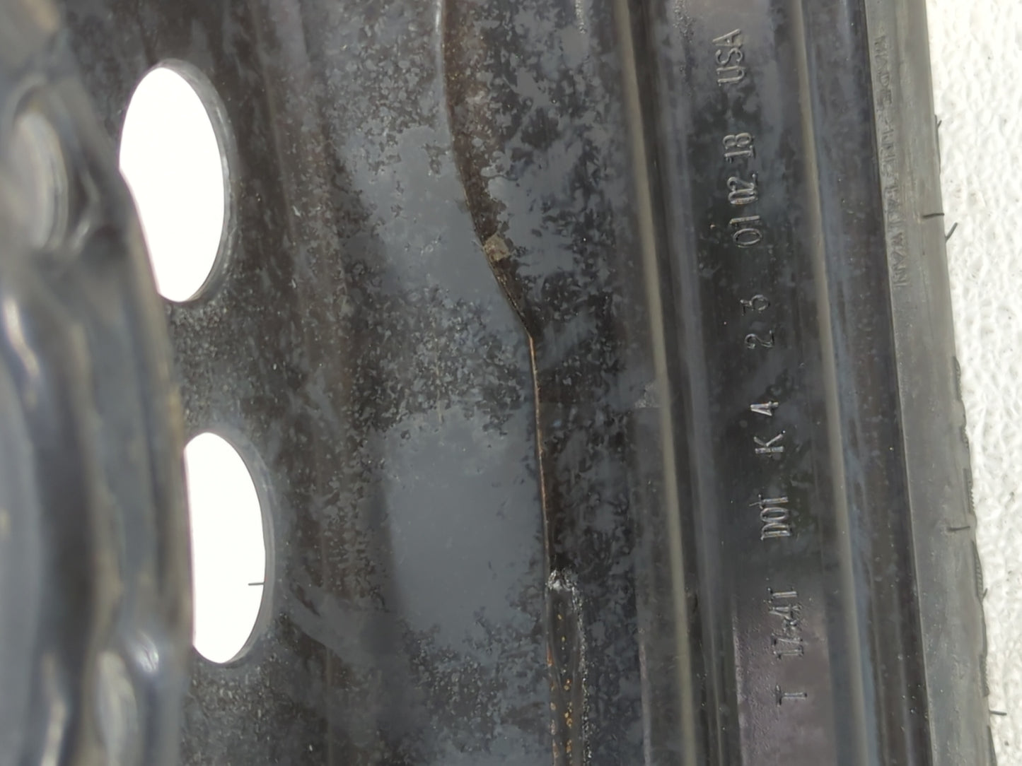 2013-2019 Ford Escape Spare Donut Tire Wheel Rim Oem - Oemusedautoparts1.com