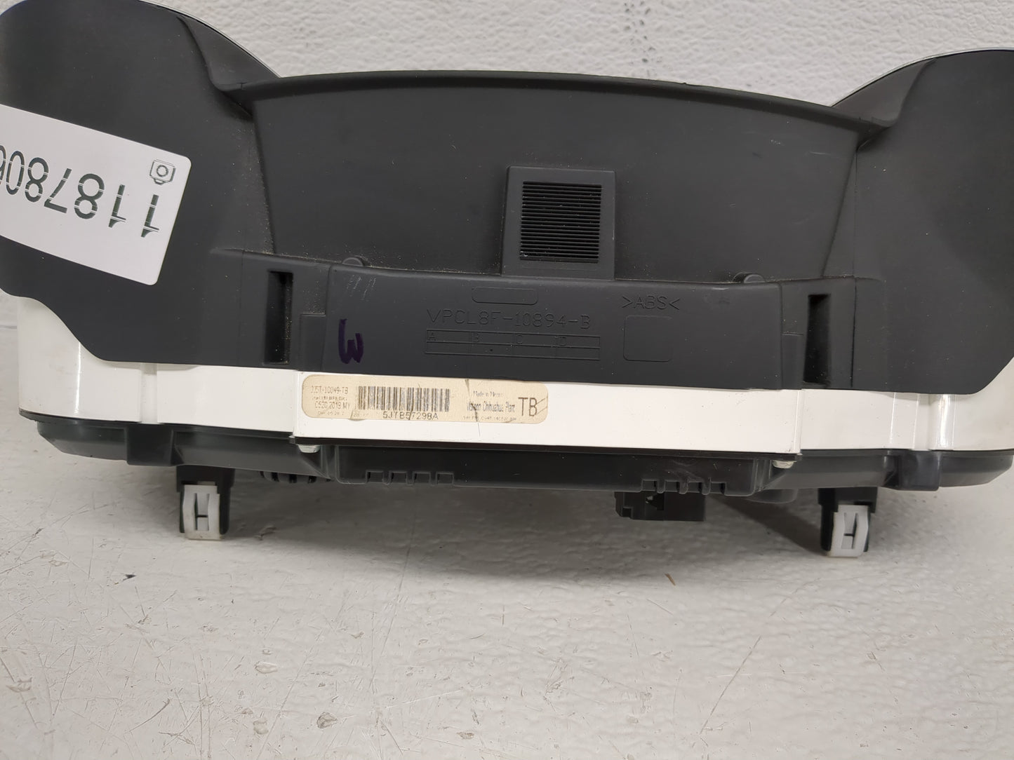 2018 Ford Escape Instrument Cluster Speedometer Gauges Fits OEM Used Auto Parts - Oemusedautoparts1.com