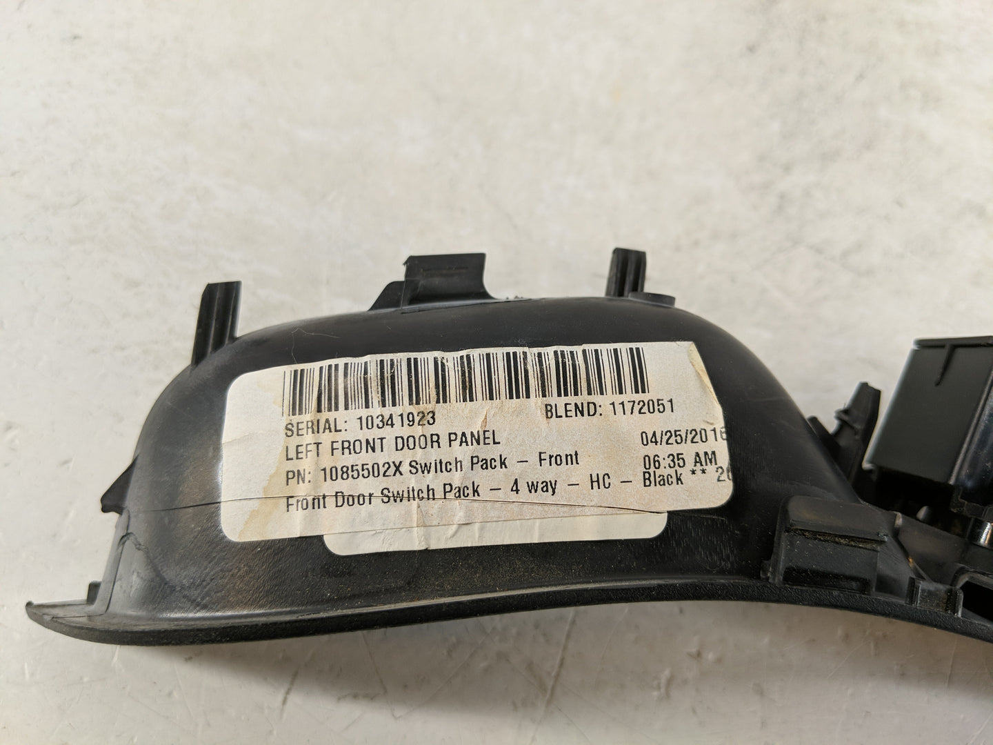 2013-2019 Ford Escape Master Power Window Switch Replacement Driver Side Left P/N:1085502X BM5T-14A132-AB Fits OEM Used Auto