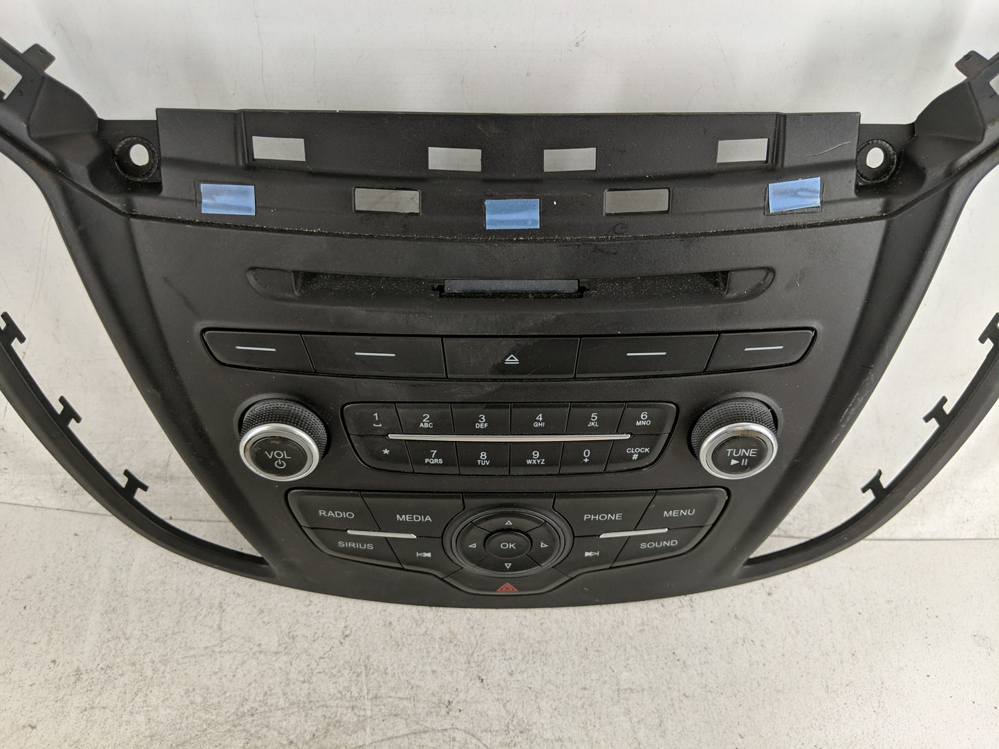2017-2019 Ford Escape Radio AM FM Cd Player Receiver Replacement P/N:F1ET18K811LD Fits Fits 2015 2016 2017 2018 2019 OEM Use