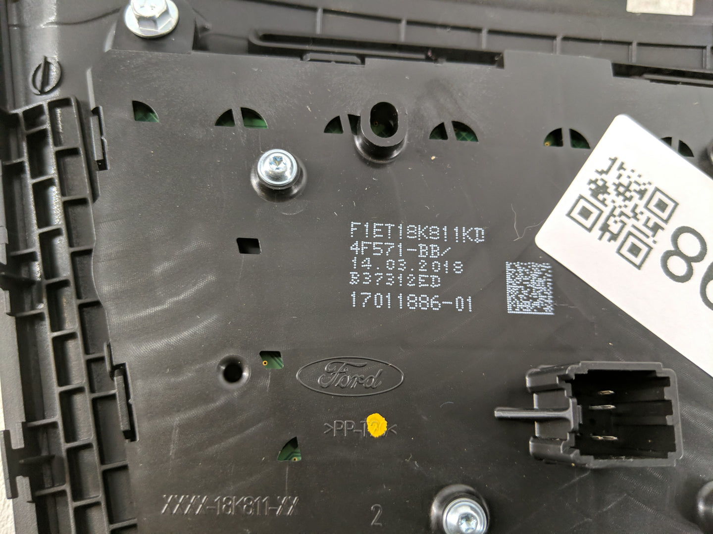 2017-2019 Ford Escape Radio Control Panel - Oemusedautoparts1.com