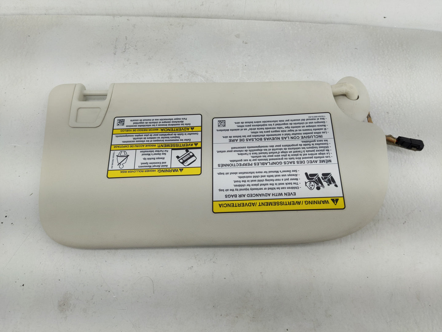 2013-2019 Ford Escape Sun Visor Shade Replacement Driver Left Mirror Fits Fits 2013 2014 2015 2016 2017 2018 2019 OEM Used A