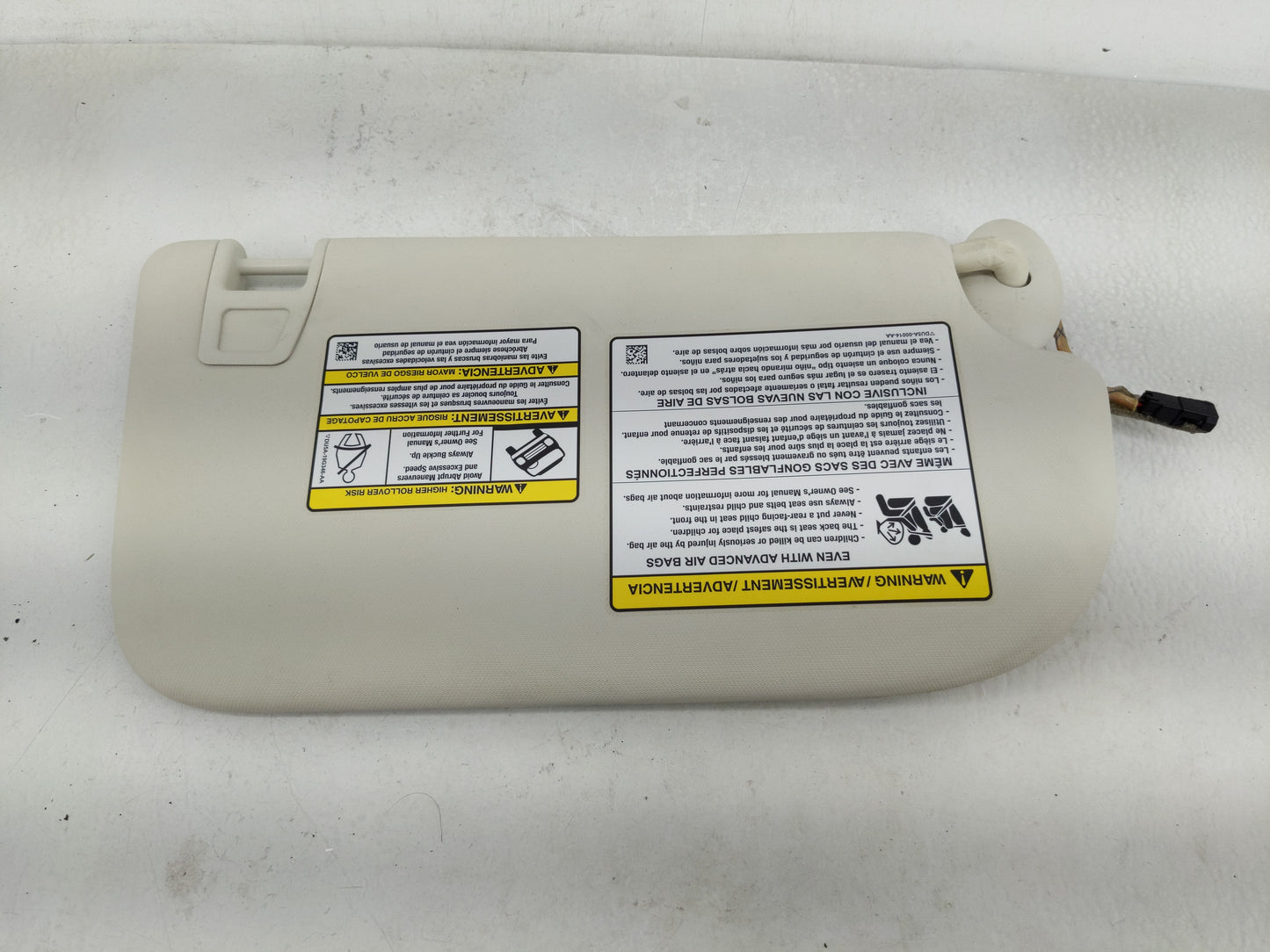 2013-2019 Ford Escape Sun Visor Shade Replacement Driver Left Mirror Fits Fits 2013 2014 2015 2016 2017 2018 2019 OEM Used A
