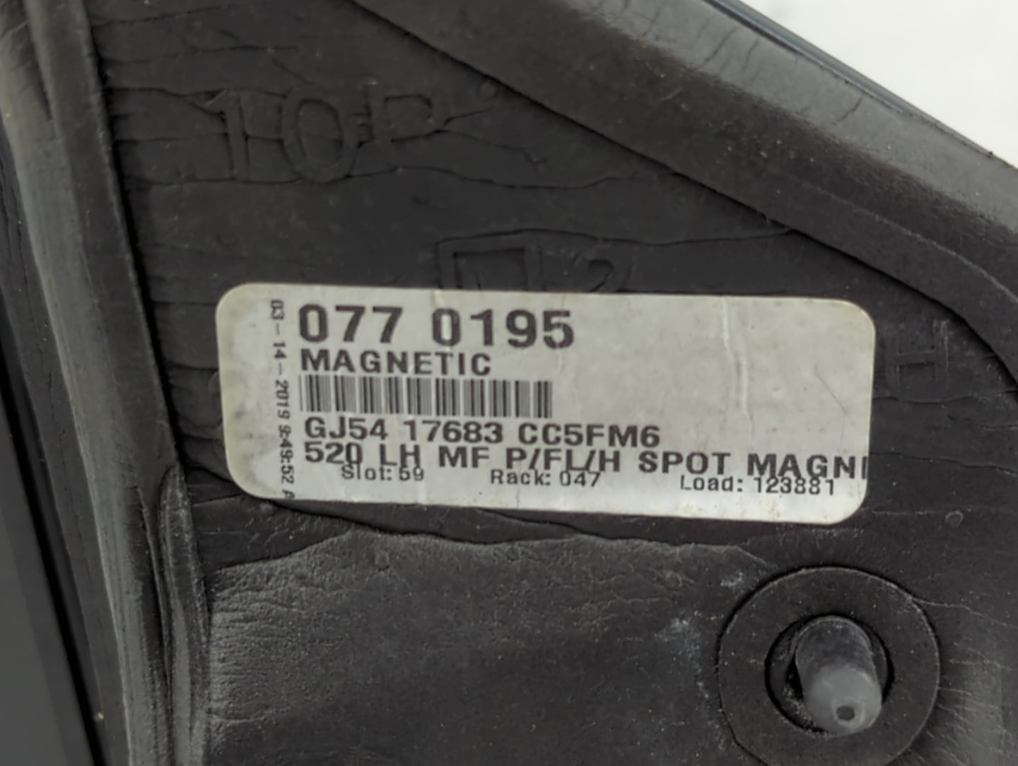 2017-2019 Ford Escape Side Mirror Replacement Driver Left View Door Mirror P/N:GJ54 17683 CC5HCS Fits Fits 2017 2018 2019 OE