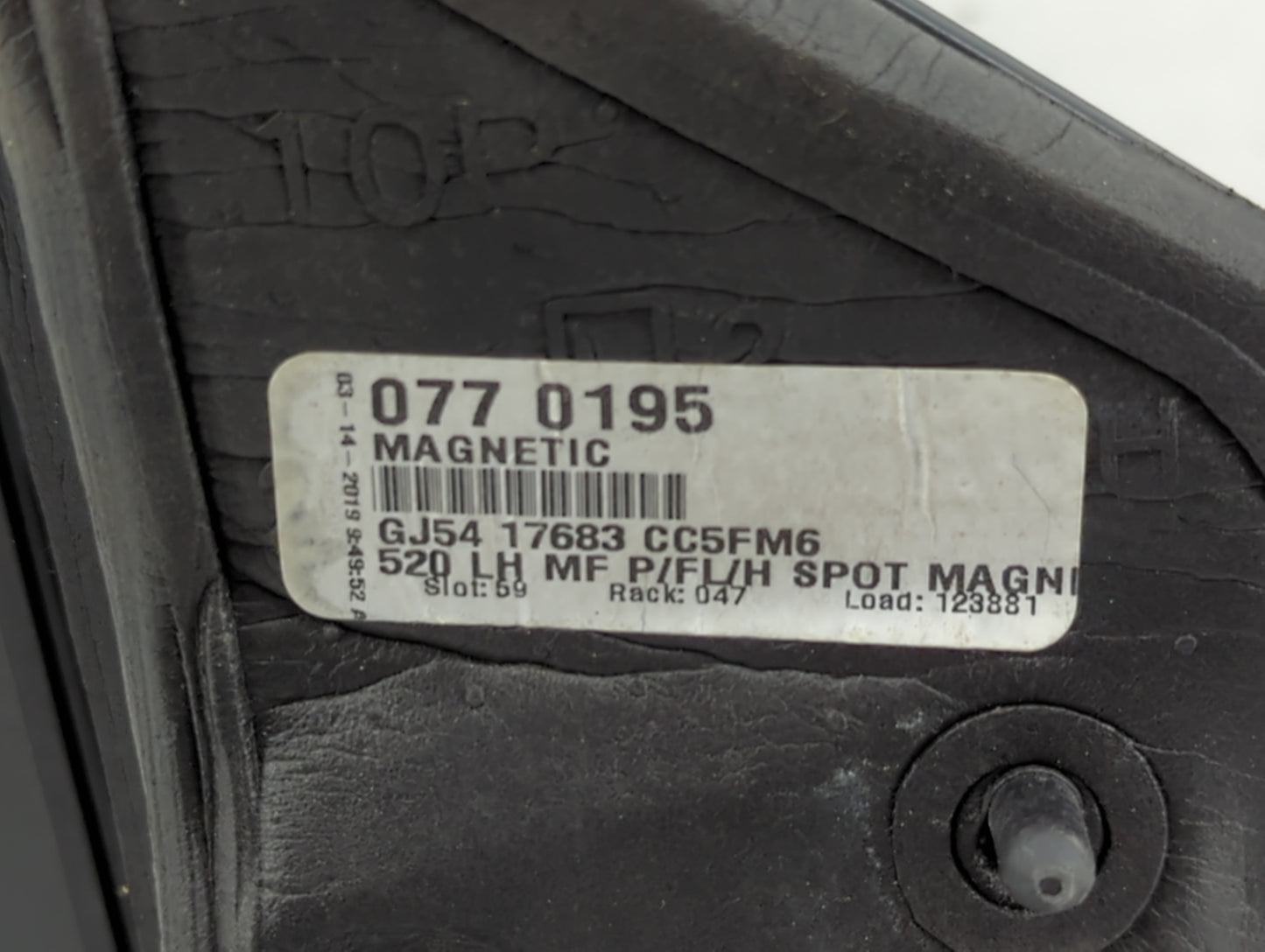 2017-2019 Ford Escape Side Mirror Replacement Driver Left View Door Mirror P/N:GJ54 17683 CC5HCS Fits Fits 2017 2018 2019 OE