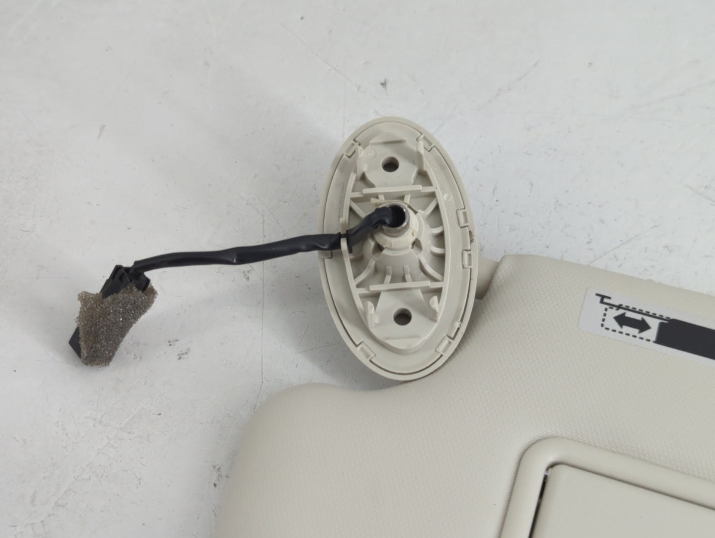 2013-2019 Ford Escape Sun Visor Shade Replacement Driver Left Mirror Fits Fits 2013 2014 2015 2016 2017 2018 2019 OEM Used A