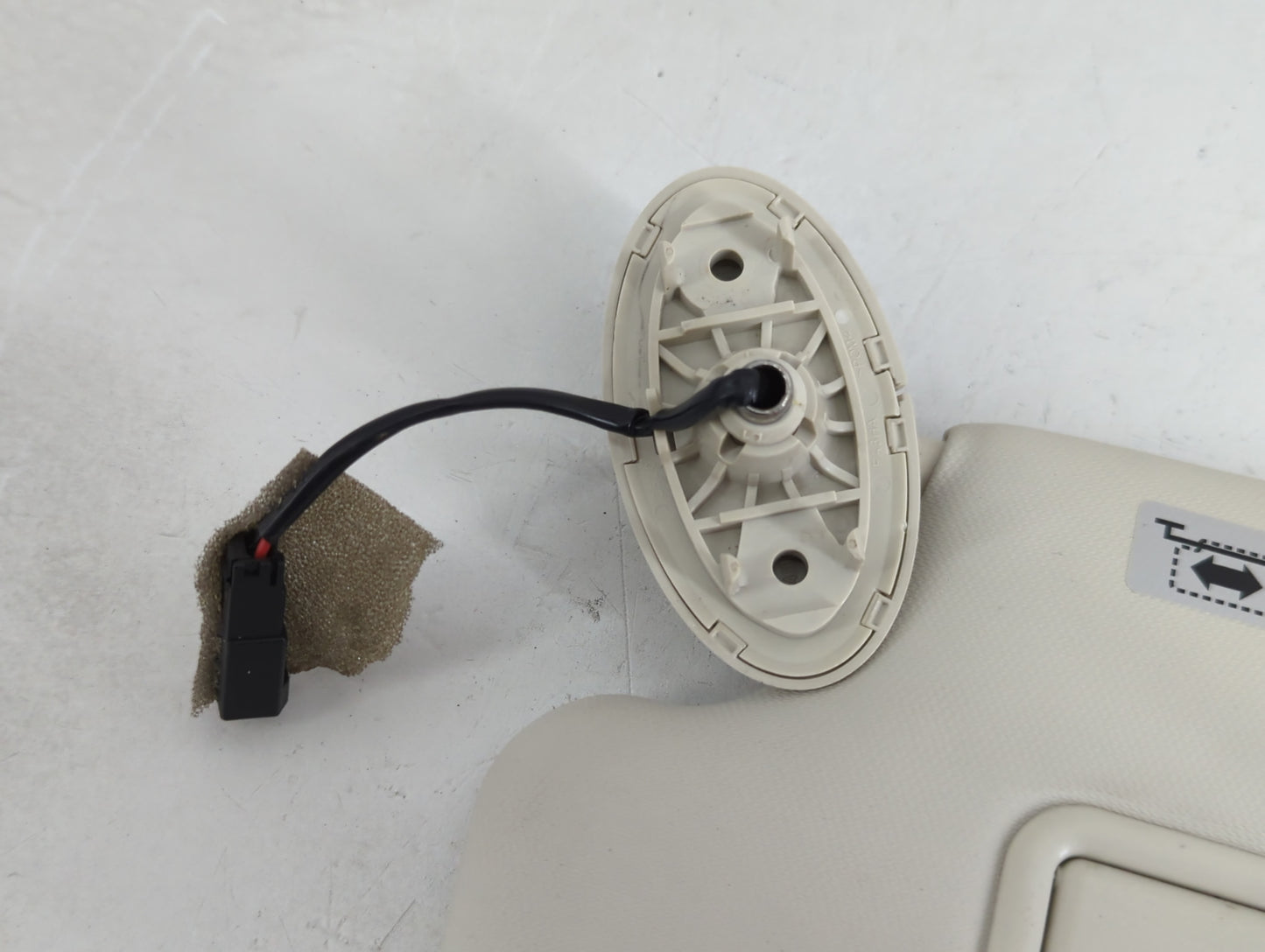 2013-2019 Ford Escape Sun Visor Shade Replacement Driver Left Mirror Fits Fits 2013 2014 2015 2016 2017 2018 2019 OEM Used A