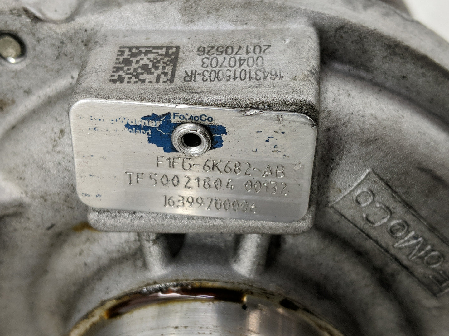 2017 Ford Escape Turbocharger Turbo Charger Super Charger Supercharger - Oemusedautoparts1.com